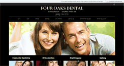 Desktop Screenshot of 4oaksdental.com